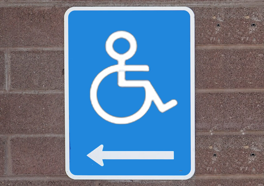 Accessible sign